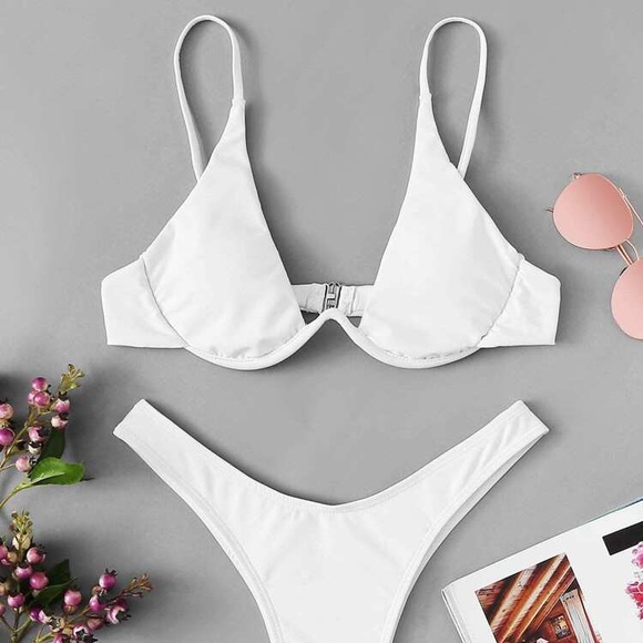 SHEIN Other - White Swim Suit